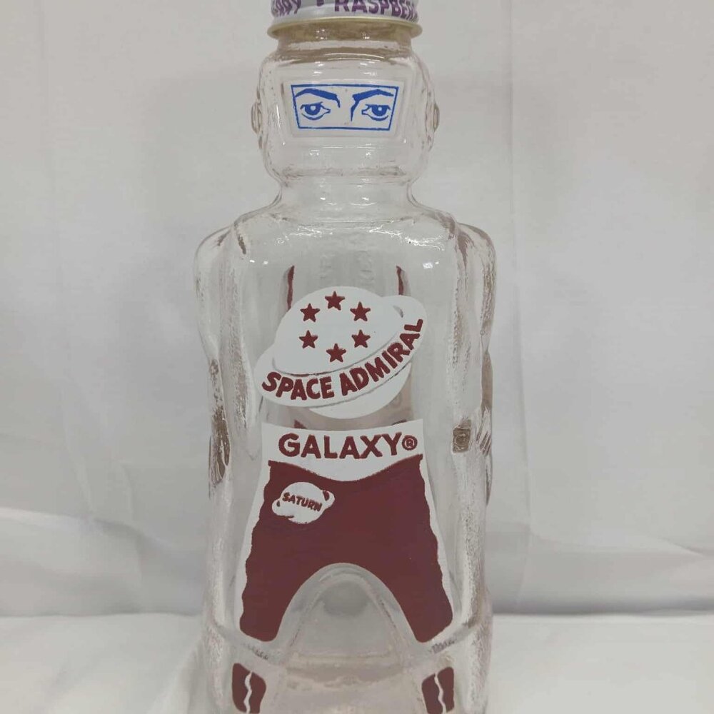 Vintage 1950's Space Admiral Raspberry Bottle / Coin Bank